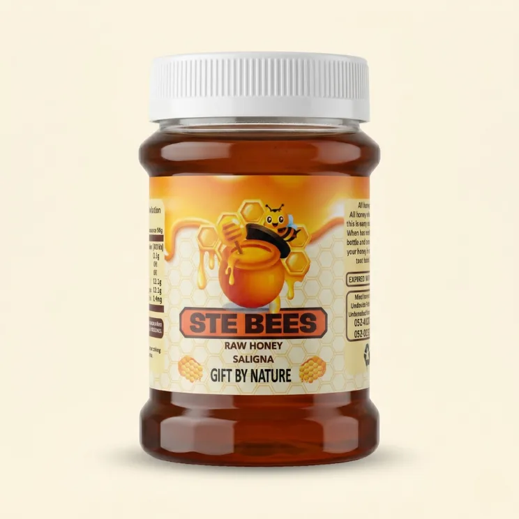 Ste Bees raw honey, 400g jar